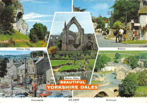 B87030 schöne Yorkshire Dales UK