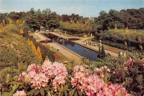 B86820 the italian garden compton acres bournemouth uk