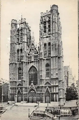 Br35030 Bruxelles Collegiale SS.Michel et Gudule belgium