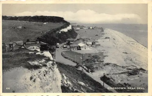 br109874 kingsdown near deal real photo uk