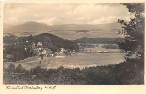 BT2882 Strandbad wartenberg eine Rolle Echtfoto Tschechien
