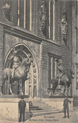 Lot213 Deutschland Der Harjes Ritter Rathaus Portal Bremen