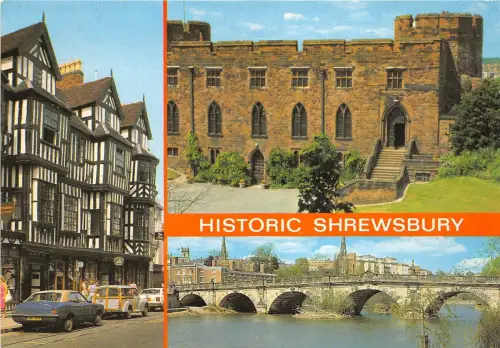 BT18524 historical shrewsbury uk