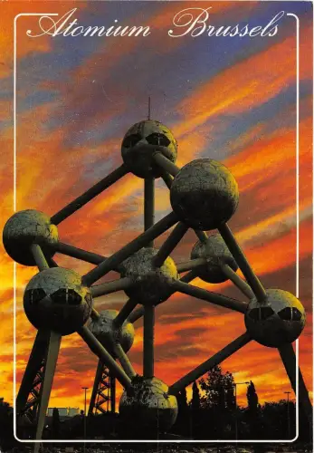BR4065 Atomium Brüssel Belgien