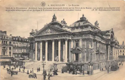 BR32199 Bruxelles La Bourse belgien
