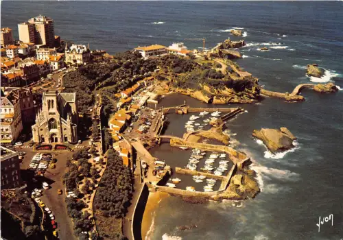 BR8944 Le port des Pecheurs Biarritz Frankreich