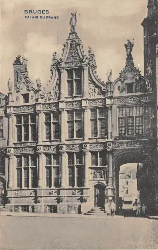BR32044 Brügge Palais du Franc Belgien