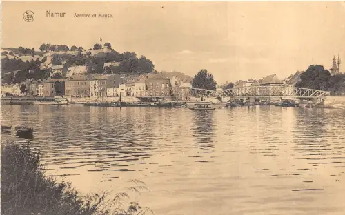 Br35870 Namur Sumbre et Meuse belgium