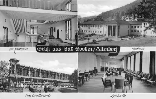 BG7242 gruss aus bad sooden allendorf multi views germany CPSM 14x9cm