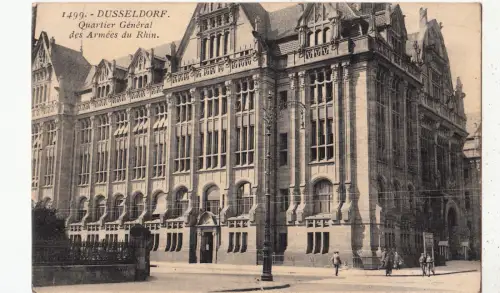 BF15959 Düsseldorf Quartier General des armees du rhin germany Vorder-/Rückbild