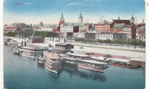 BF17189 Mainz Schiff Bateaux Deutschland Vorder-/Rückbild