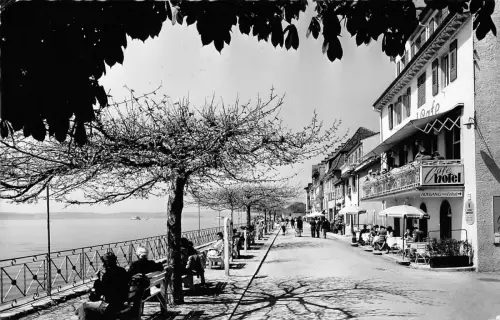 BG7247 Meersburg am Bodensee Seepromenade Germany CPSM 14x9cm