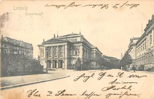 BF5486 Leipzig Conzerthaus Germany Germany