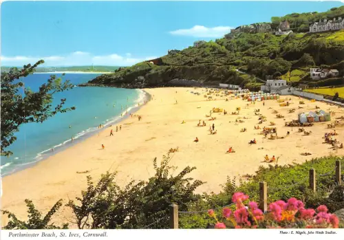 BT18430 Porthminister Beach Stives UK
