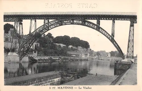 BF5443 mayenne le viaduc france Frankreich