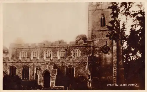 BR61645 stoke by clare real photo suffolk uk