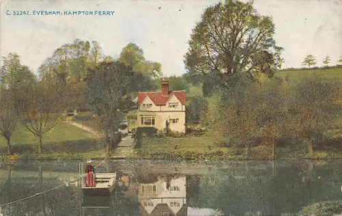 BR64385 Evesham Hampon Ferry UK