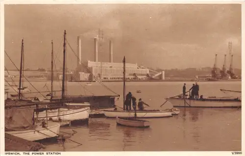 BR61836 ipswich the power station ship bateaux uk