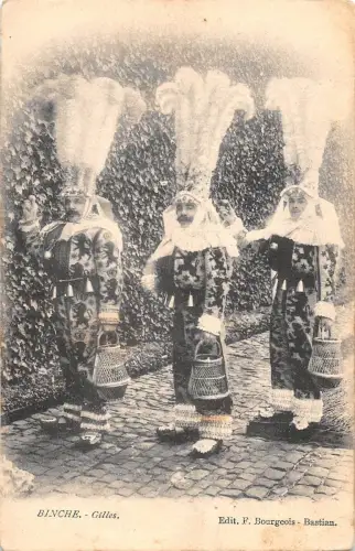 BF8774 Binche Gilles Typen Belgien Belgien