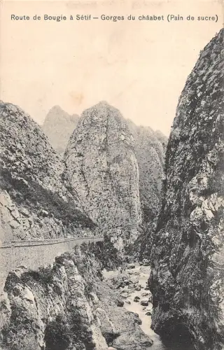 BR45920 Route de Bougie a setif gorges du chaabet algeria