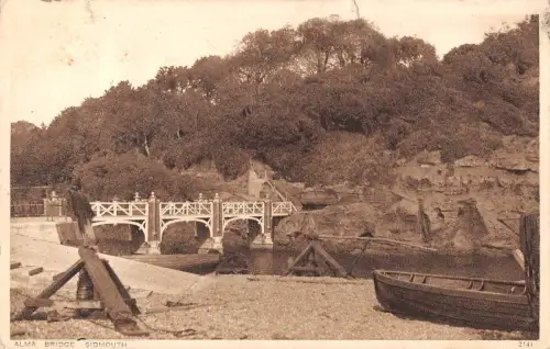 BR101607 Alma Bridge Sidmouth UK