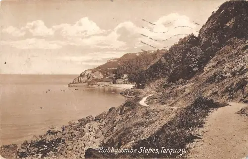 uk33648 babbacombe slobes torquay real photo uk