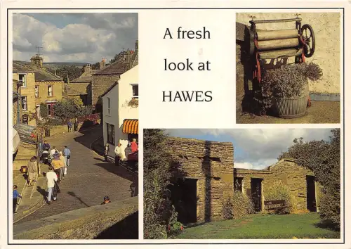 BT17706 hawes upper wensleydale small but important market town uk