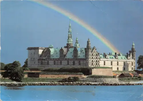 B73492 Helsingor kronborg i bygevejr Denmark