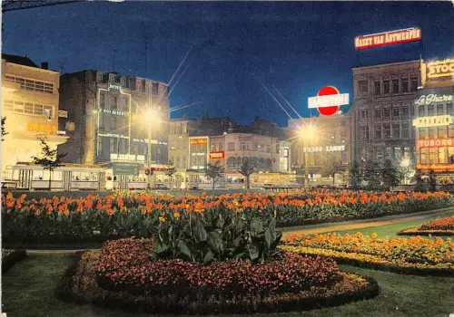 BG5218 anvers place reine astrid la nuit martini tuborg antwerpen belgien