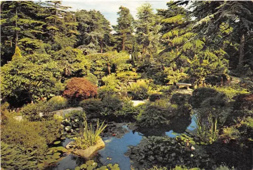 B86821 compton acres the rock garden bournemouth uk