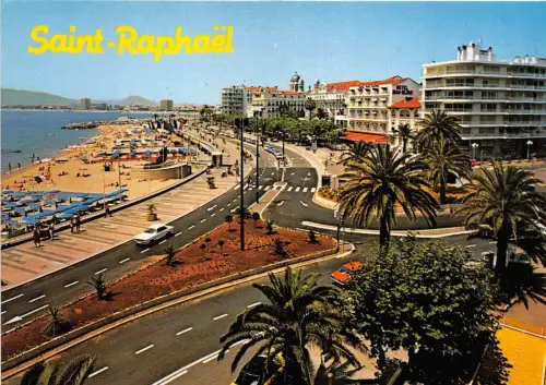 BR1003 Frankreich Saint Raphael Panorama