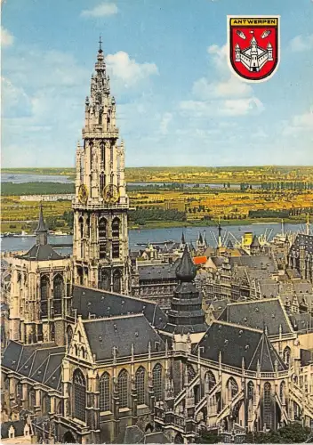 BG5132 Panoramakathedrale Antwerpen Anvers Belgien