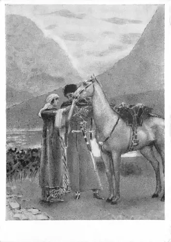 B66849 Russland Russland Gemälde Kunst Postkarte