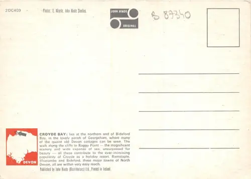 B87340 croyde bay devon uk