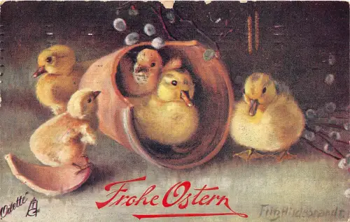 BG9080 Küken Ostern Ostergrüße Deutschland