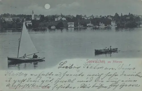 B79431 seewalchen am altersee Schiff Deutschland Vorder-/Rückbild