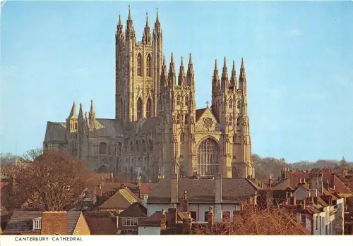 B87676 canterbury cathedral uk