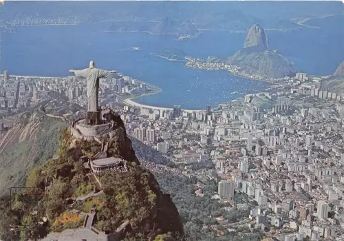 B73583 Rio de Janerio vista aerea Brasilien