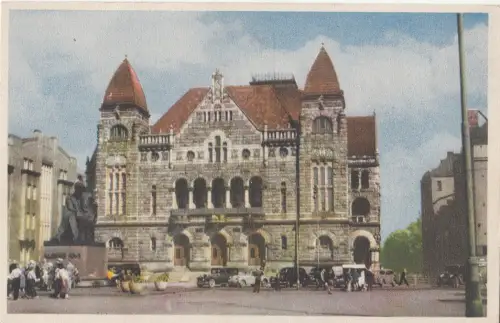 B77935 kansallisteatteri helsingfors helsinki finland scan front/back image