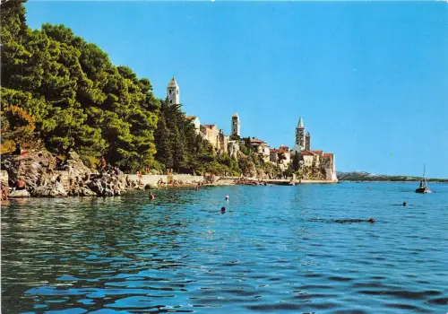 B69077 Rab Panorama Kroatien