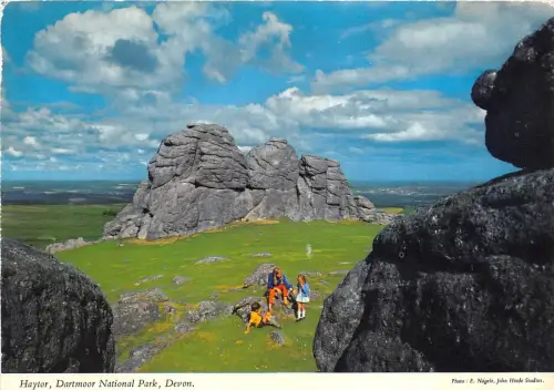 BT18440 haytor dartmoor national park devon uk