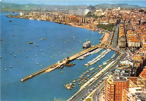 BR23872 Santander Vista General del Puerto Spanien