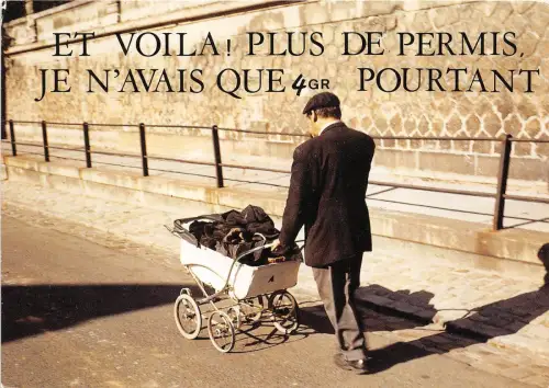 B50716 Enfants Children Et Voila plus de permis Je n`avais que 4 gr portantt