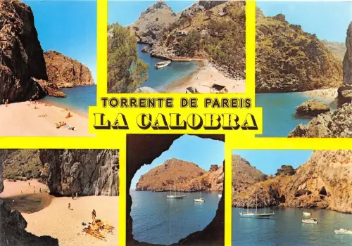 BG6228 torrente de pareis la calobra Schiff bateaux mallorca Spanien