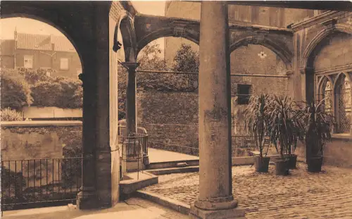 B24103 Altbau Löwen Belgien sinte gertruidis abdij