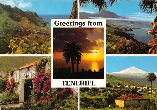 BG6161 Grüße aus Teneriffa Spanien