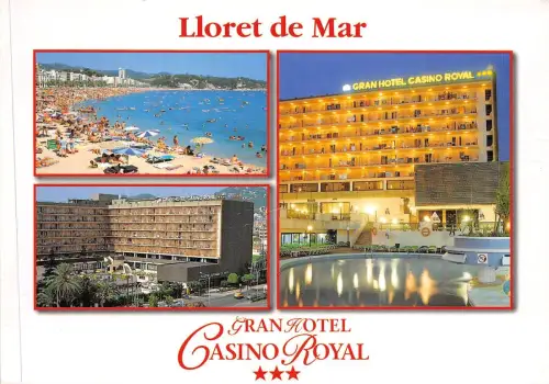 BG6270 lloret de mar gran hotel casino royal spain