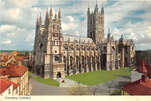 BT17934 the south west view canterbury cathedral uk