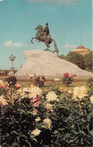 B83768 Leningrader Denkmal für Peter I. Russland