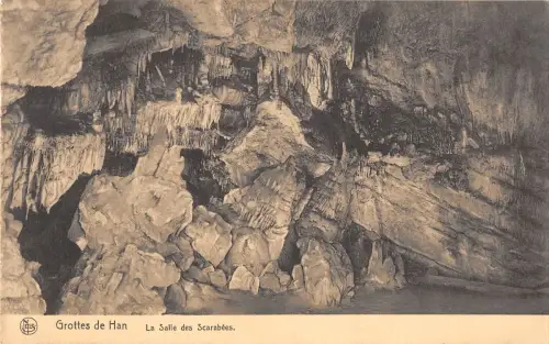 BR55572 Grottes de han la salle des scarabes belgien